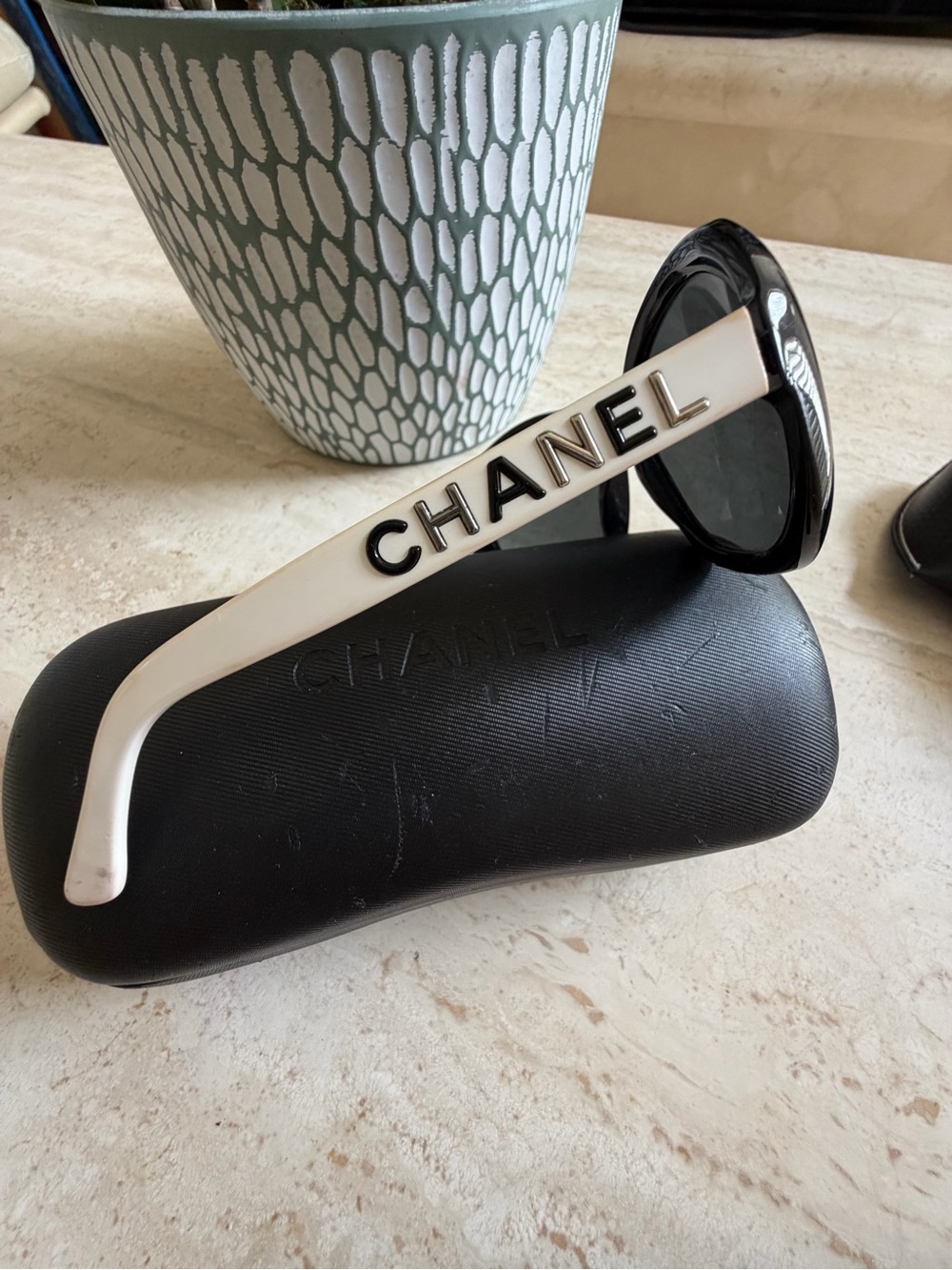 CHANEL 5138 Black lenses Oversized Sunglasses